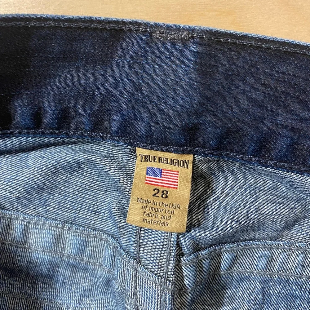 True Religion Ricky Relaxed Straight Jeans size 28 x 33 (LQ)